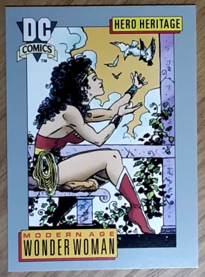 1992 DC Comics Card 21 WONDER WOMAN