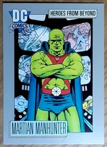 1992 DC Comics Card 121 MARTIAN MANHUNTER