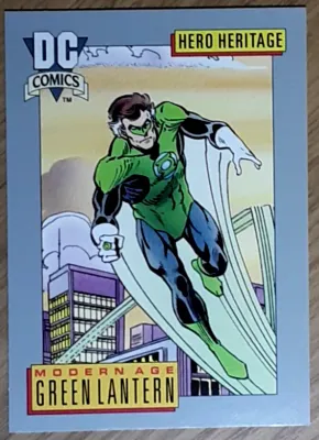 1992 DC Comics Card 9 GREEN LANTERN