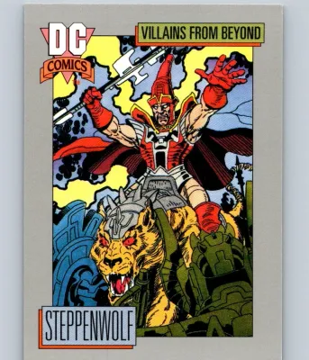 Steppenwolf #140 1992 Impel DC Cosmic Card