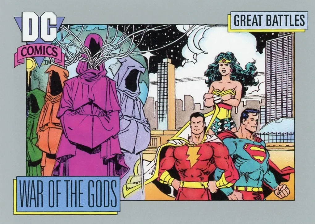 1992 Impel DC Comics Cosmic #168 - War of the Gods