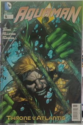 NELA-k, Aquaman Comic Issue 5  Throne of Atlantis