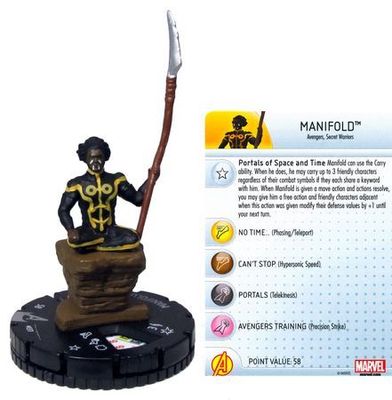 Manifold #037 Avengers Assemble Marvel Heroclix Marvel: Avengers Assemble Singles (Sin Tarjeta)