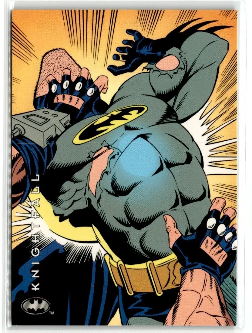 GA 1994 SKYBOX BATMAN: SAGA OF THE DARK KNIGHT THE BROKEN BAT #84