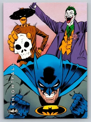 GA 1994 SkyBox Batman - #82 Knightfall, Fear Equals Rage