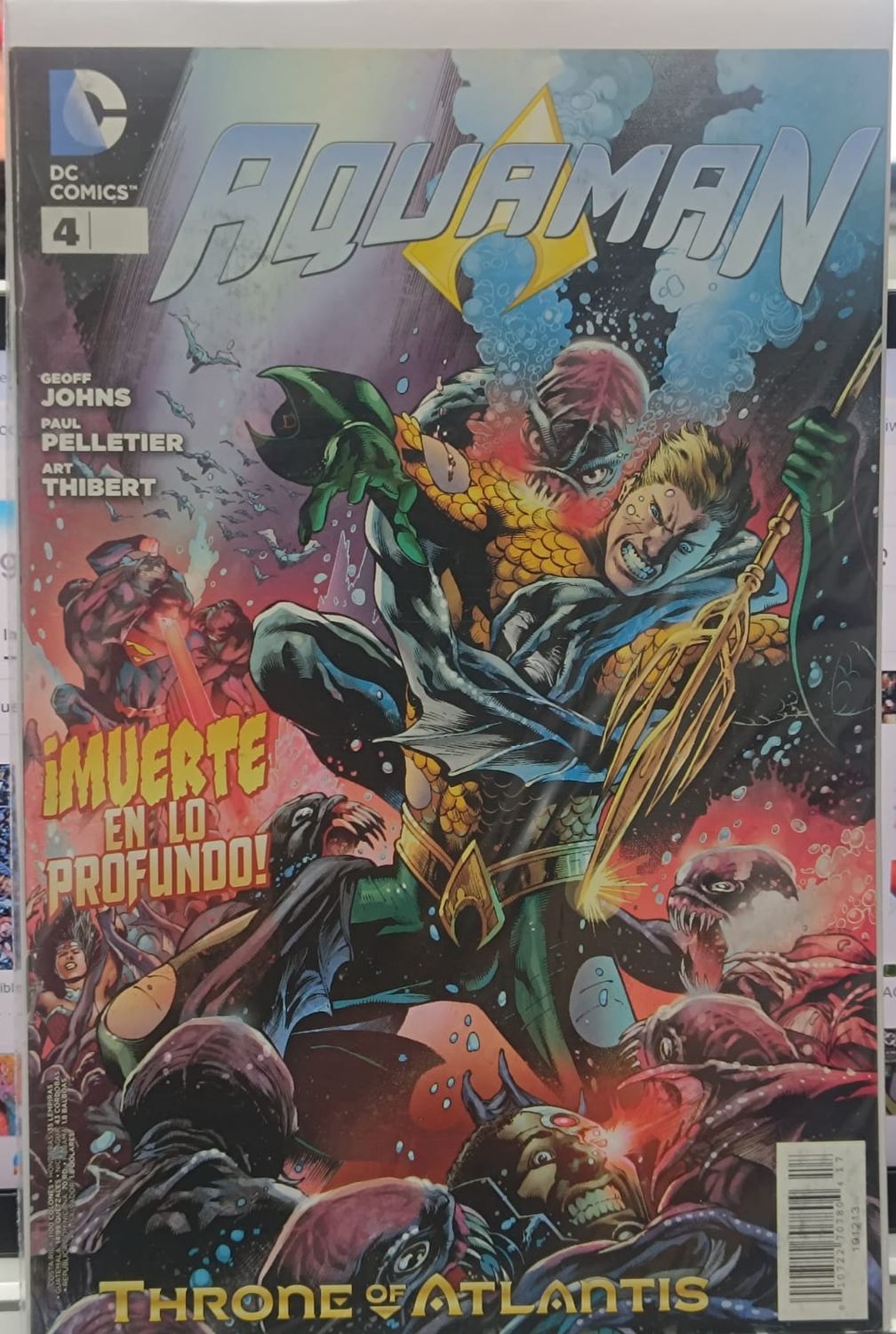NELA-k, Aquaman Comic Issue 4 Throne of Atlantis