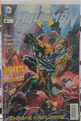 NELA-k, Aquaman Comic Issue 4 Throne of Atlantis