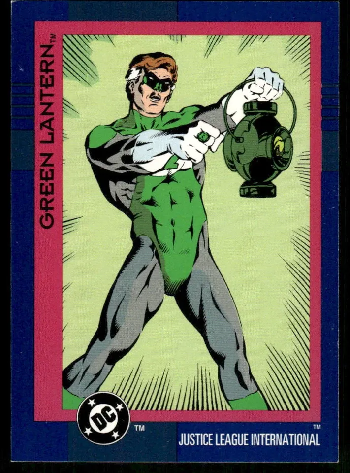 GA 1993 SkyBox DC Cosmic Teams #44 Green Lantern