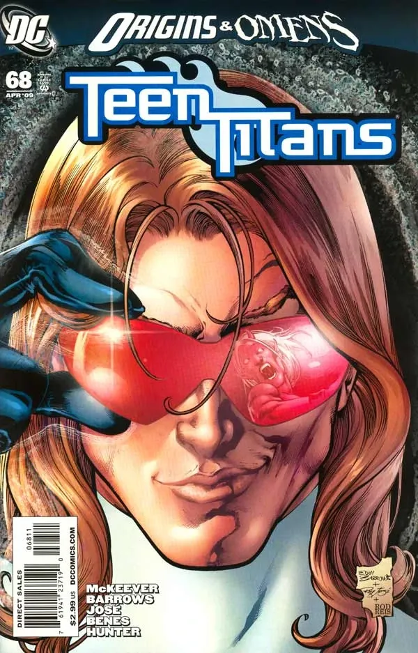 NELA-k, Teen Titans Comic  Issue 68 Origin and Omens