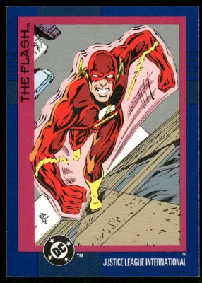 1993 SkyBox DC Cosmic Teams #45 The Flash