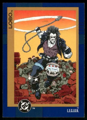 1993 SkyBox DC Cosmic Teams #80 Lobo