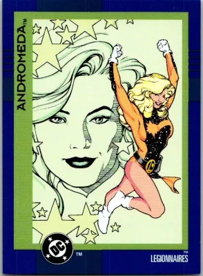 Andromeda #92 1993 SkyBox DC Cosmic Teams Card