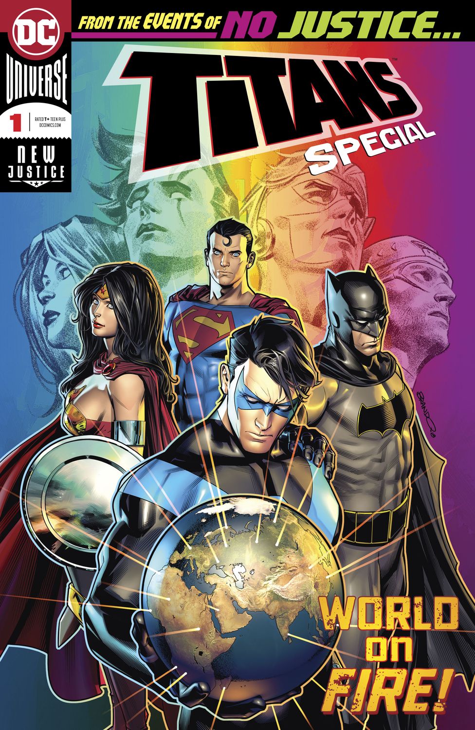 NELA-k, Teen Titans Special Issue 1 World on Fire  DC Comics