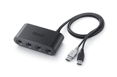 SH Nintendo Switch Adaptador Para Controles de Game Cube Nintendo Oficial