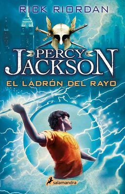 BAF1 Percy Jackson Libro El Ladron del Rayo Libro Espanol Salamandra