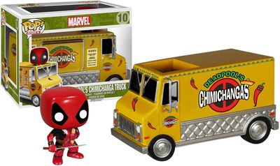 SJ Deadpool Figura Funko Pop Chimichanga Truck