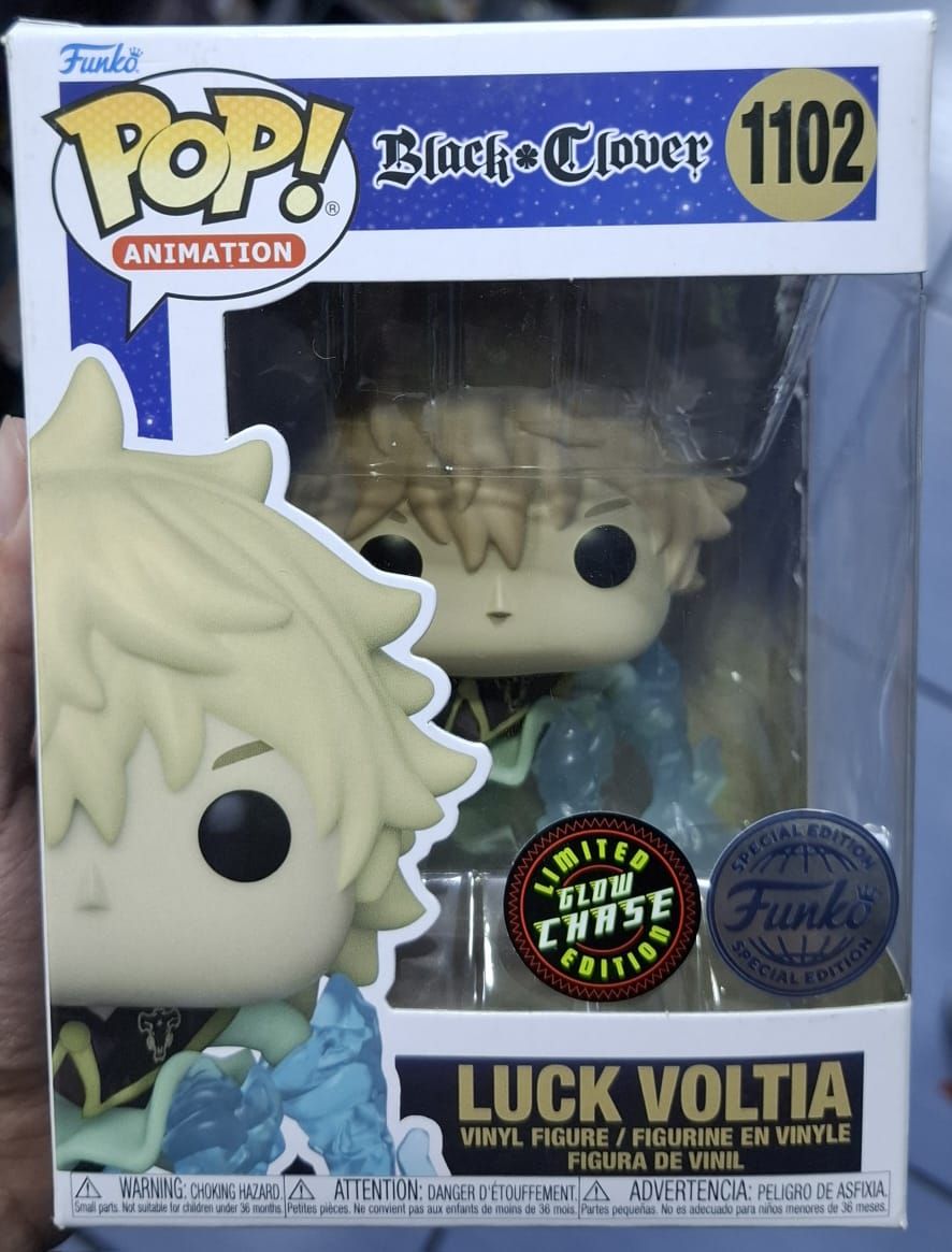 BAF1 Luck Voltia Figura Funko Pop Black Clover Figura Chase