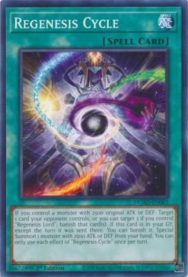 Regenesis Cycle - DUAD-EN063 - Common 1st Edition Duelist&#39;s Advance 1st Edition Singles