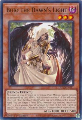 Buio the Dawn&#39;s Light - DUAD-EN081 - Common 1st Edition Duelist&#39;s Advance 1st Edition Singles