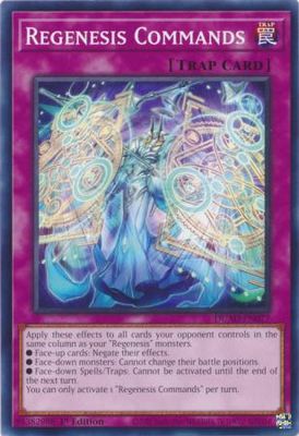 Regenesis Commands - DUAD-EN077 - Common 1st Edition Duelist&#39;s Advance 1st Edition Singles
