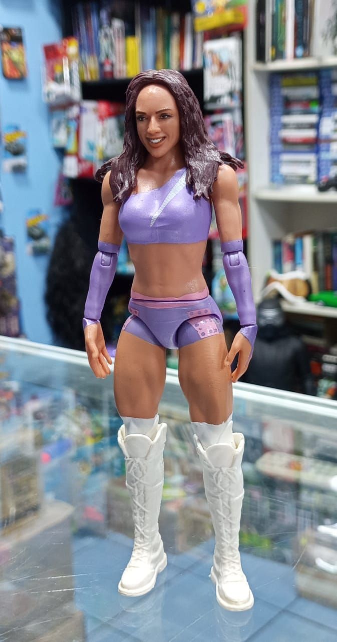 SJ Chelsea Green Figura WWE Luchadora