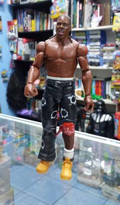 SJ JTG Figura WWE Luchador