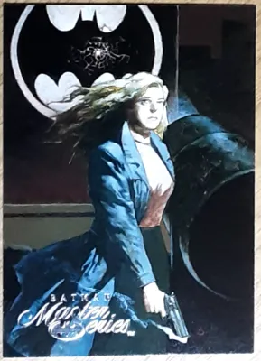 1995 Batman Master Series Card 17 LT. SARAH GORDON.