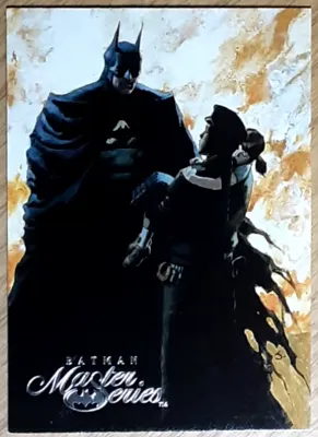 1995 Batman Master Series Card 13 OFFICER RENEE MONTOYA.