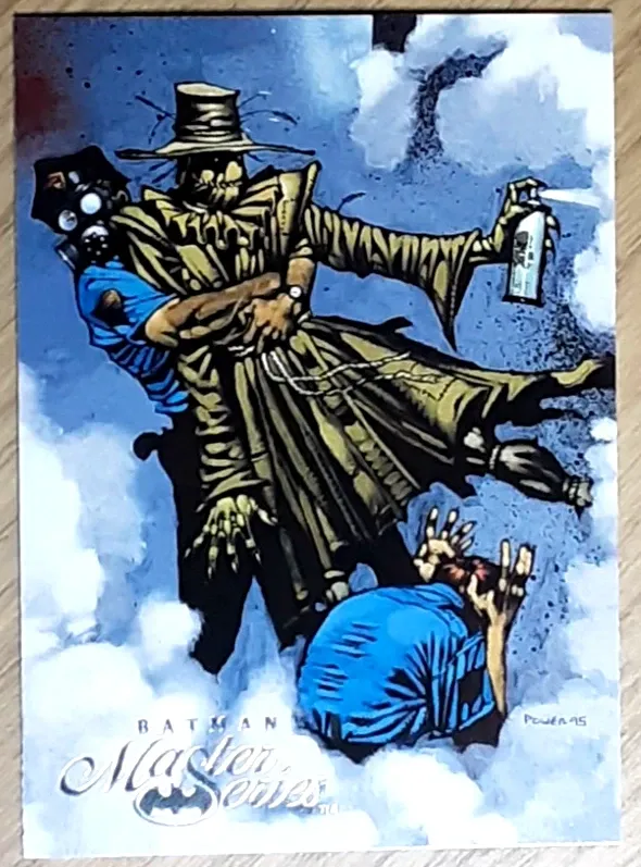1995 Batman Master Series Card 52 SCARECROW.