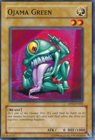 Ojama Green - DP2-EN002 - Common Unlimited Duelist Pack: Chazz Princeton Unlimited Singles