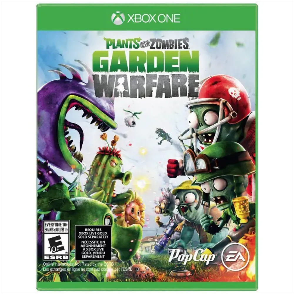 NELA-p, Plants Vs Zombies Garden Warfare - Xbox One Usado Sin Manual