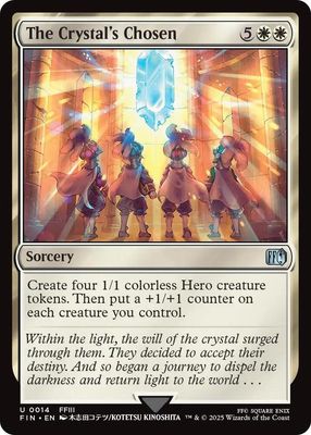 The Crystal&#39;s Chosen - FINAL FANTASY (FIN) Foil
