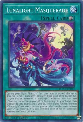 Lunalight Masquerade - DUAD-EN053 - Common 1st Edition Duelist&#39;s Advance 1st Edition Singles