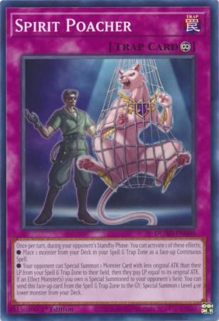 Spirit Poacher - DUAD-EN080 - Common 1st Edition Duelist&#39;s Advance 1st Edition Singles
