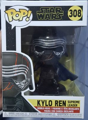 SJ Kylo Ren Figura Funko Pop Supreme Leader Star Wars Figura