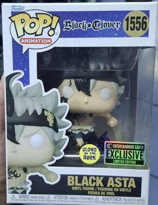 SH Black Asta Figura Funko Pop Black Clover Figura