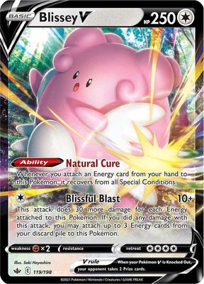 SJ Blissey V - SWSH06: Chilling Reign (SWSH06) SWSH06: Chilling Reign