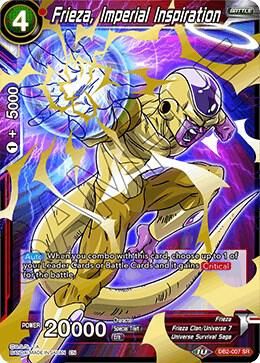 Frieza, Imperial Inspiration - Draft Box 05 - Divine Multiverse (DB2) Draft Box 05 - Divine Multiverse Foil