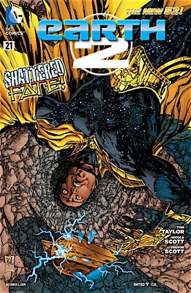 NELA-k, Earth 2 Comic Issue 21 Shattered Earth