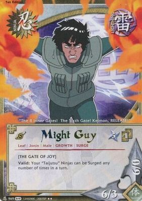 Might Guy - 969 - Rare Naruto: Path of Pain