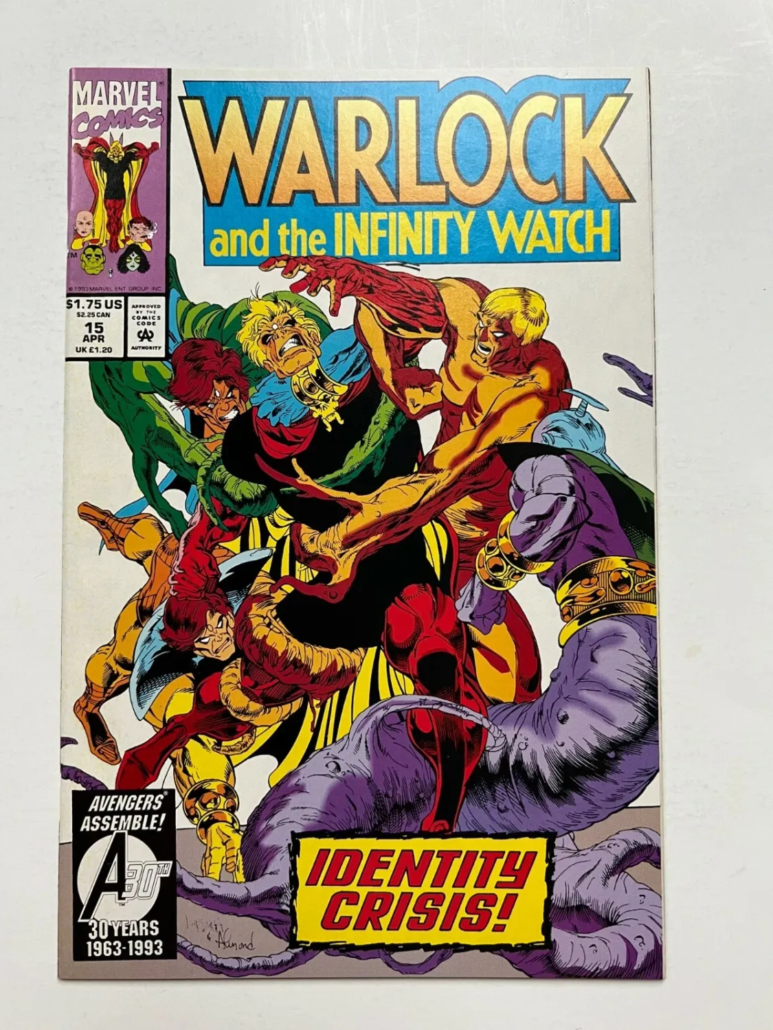 NELA-k, Warlock and the Infinity Watch Issue 15 (Marvel Comics, 1993)