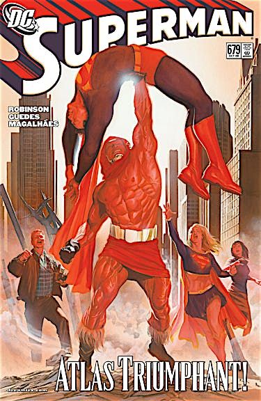 NELA-k, Superman Comic Issue 679 Atlas Triumphant!