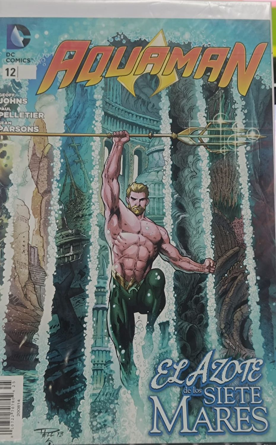 NELA-k, Aquaman Comic Issue 12 El Azote de los Siete Mares