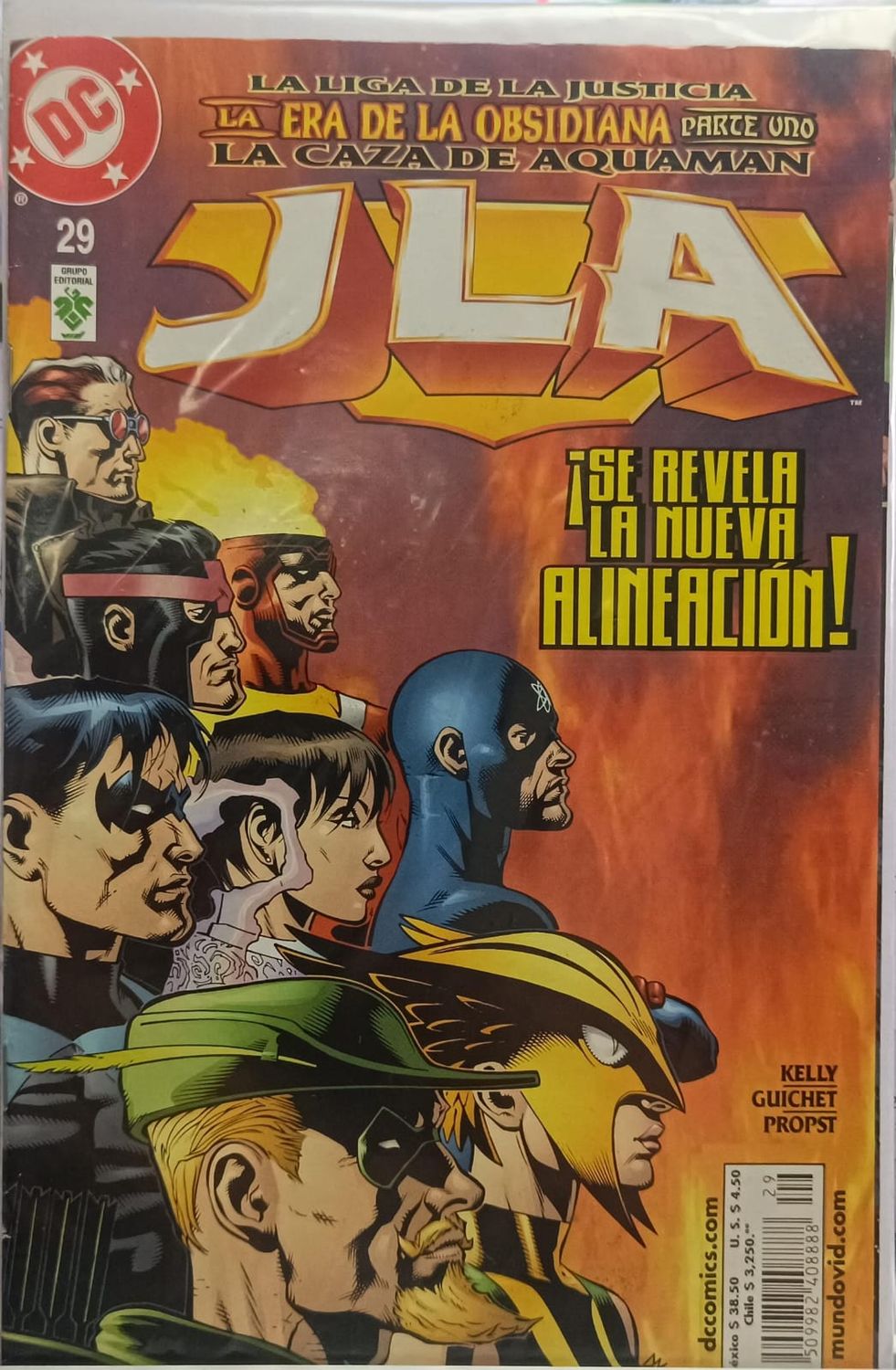 NELA-k, JLA Comic Liga de la Justicia Issue 29 Comic DC Espanol