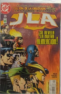 NELA-k, JLA Comic Liga de la Justicia Issue 29 Comic DC Espanol