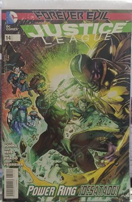 NELA-k, JLA Justice League Issue 14 Comic Forever Evil DC Espanol