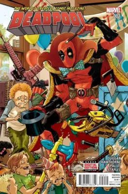 NELA-k, Deadpool Comic Issue 2 Marvel Comics Ingles