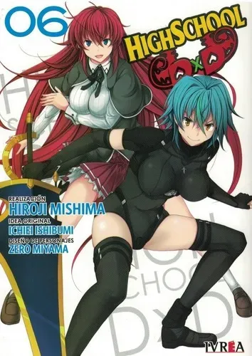SJ Highschool DXD Manga Volumen 6 Espanol Ivrea