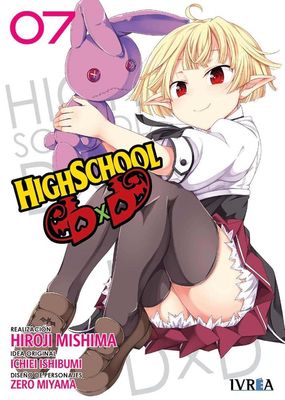 SJ Highschool DXD Manga Volumen 7 Espanol Ivrea