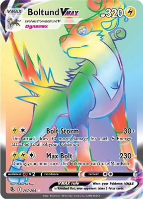 SJ Boltund VMAX (Secret) - SWSH08: Fusion Strike (SWSH08) SWSH08: Fusion Strike
